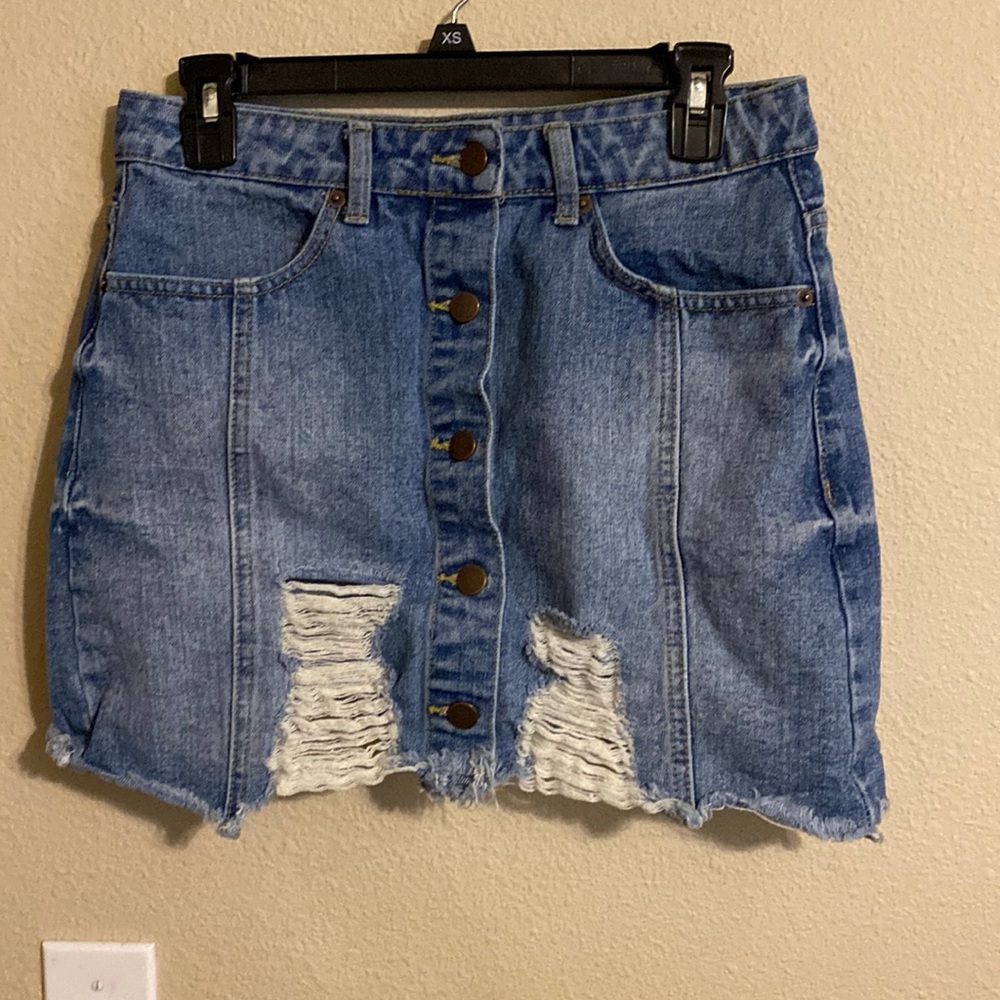 American Bazi jean skirt size medium